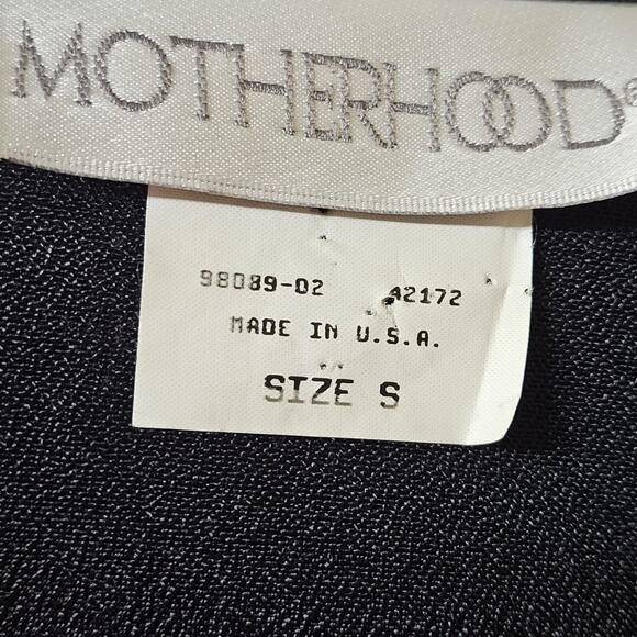 Black Long Sleeve Loose Maternity Tunic Size Small - Picture 3 of 5